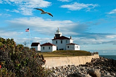 Watch Hill Lighthouse in Rhode Island